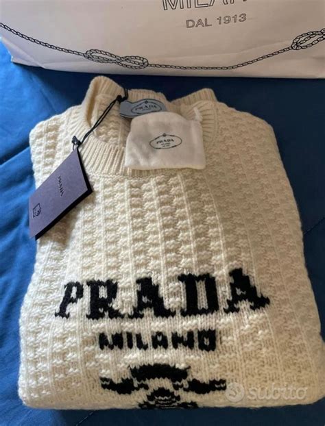 maglione uomo lana prada|Abbigliamento PRADA da Uomo .